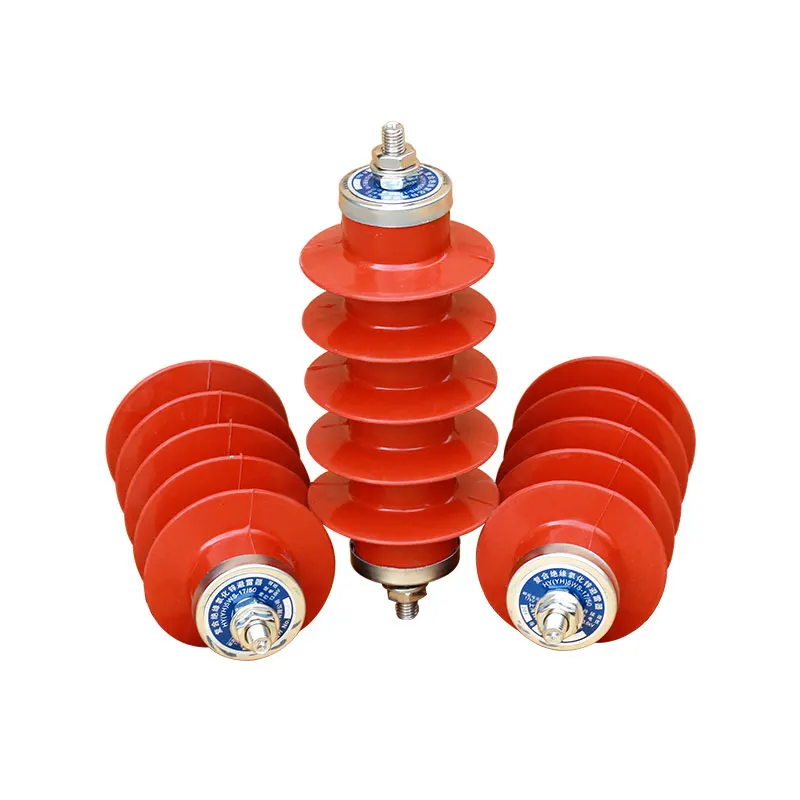 Hy5ws17/45 12kv 10kv Polymer Lightning Surge Arrester For High Voltage