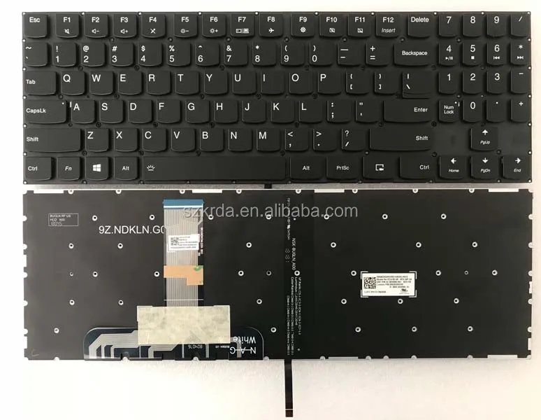 LIUFANGREN Alice US Keyboard with Backlight for Lenovo Legion Y520 Y520-15IKB Y720 Y720-15IKB R720 R720-15IKB Black Color : Black