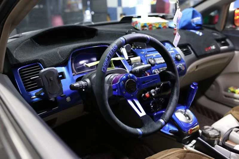 14inch Pvc Steering Wheel F30 Wheels Mustang 204 E60 E90 Racing Custom Carbon G37 G50 Quick