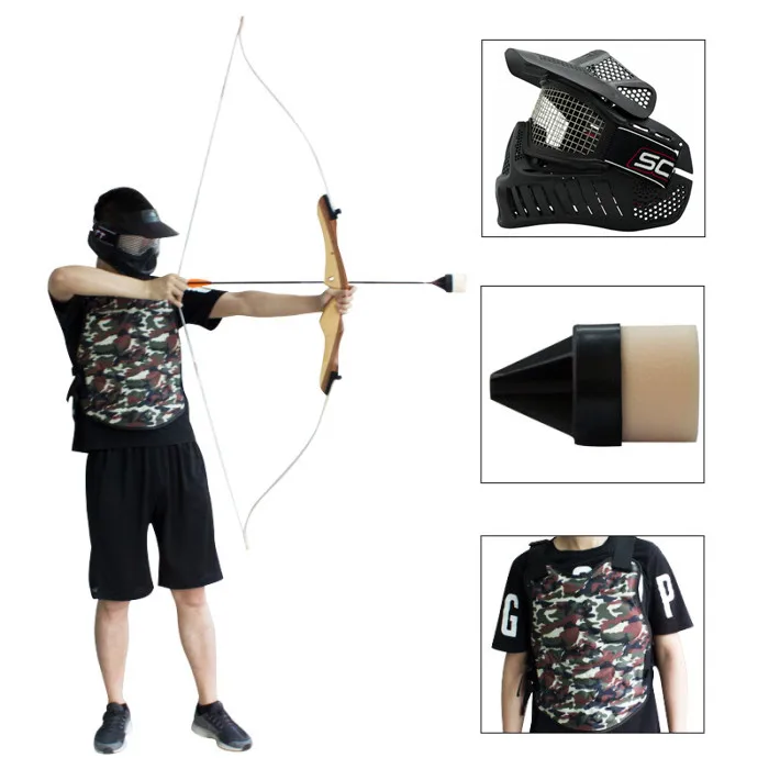 Archery Battle Tag Full Face Mask For Inflatable Bunker Shooting - Buy ...