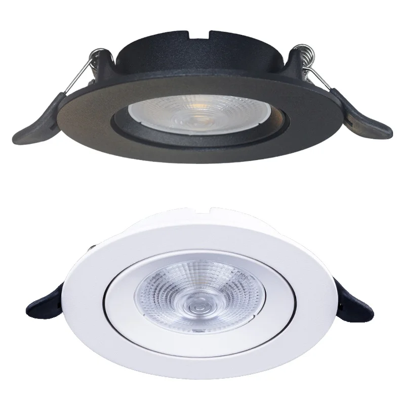Modern Design 5W 7W 10W 12W Adjustable Led Retrofit Downlight Recessed Led Ceiling Down Light For Living Room Lighting