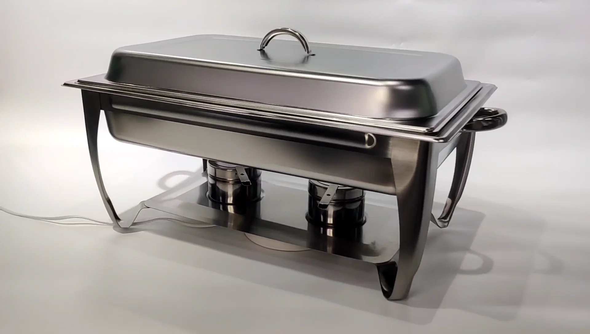 Hotel Chafing Dish Buffet Set Stainless Steel Supply Chefing Dish Food Warmer Chafing And