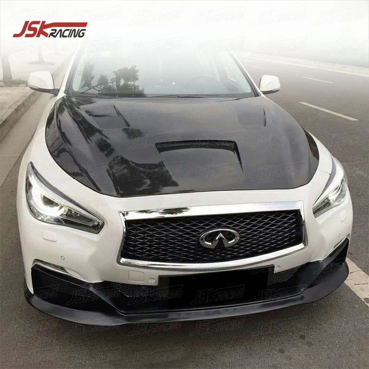 Jsk Style Carbon Fiber Hood For 20142018 Infiniti Q50 Buy Q50 Carbon