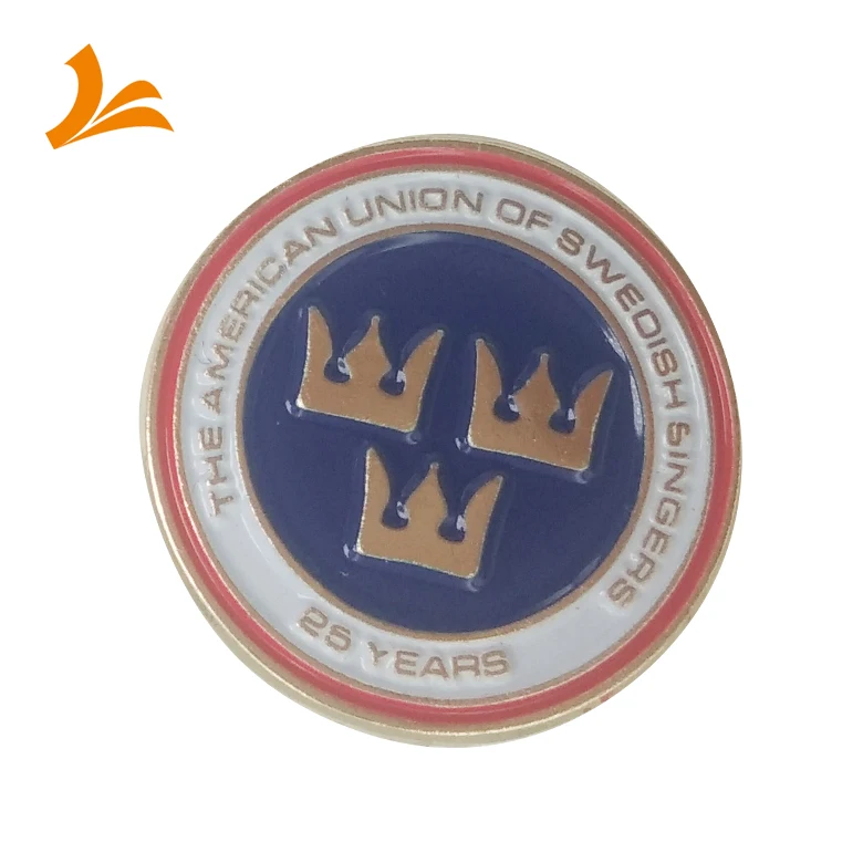 High Quality Custom Sean Hannity Gold Plated Metal Soft Enamel Lapel