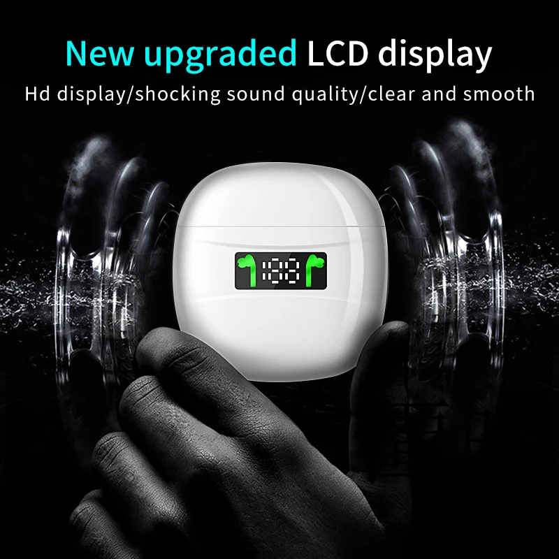 2021 NEW Earphone J3 PRO Headphone BT5.0 True Wireless Headset Mini Noise Cancelling Portable Hand Free Earphones J3 pro - ANKUX.COM