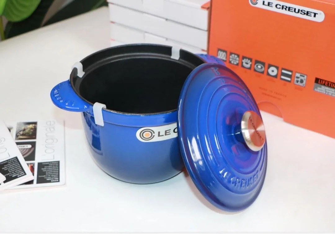 Cast Iron Deep Pot Stocked Sustainable Enamel Pot With Stainless Steel Rim Buy Cast Iron Fire