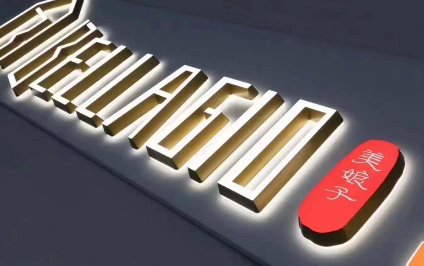 product mini luminous words 3d letters custom channel letter luminous acrylic led signboard-6