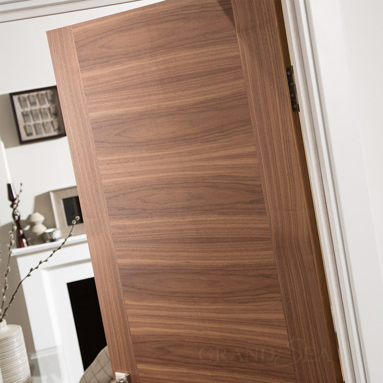 Latest Simple Korean Design Mdf Veneer Semi Solid Core Flush Door Buy