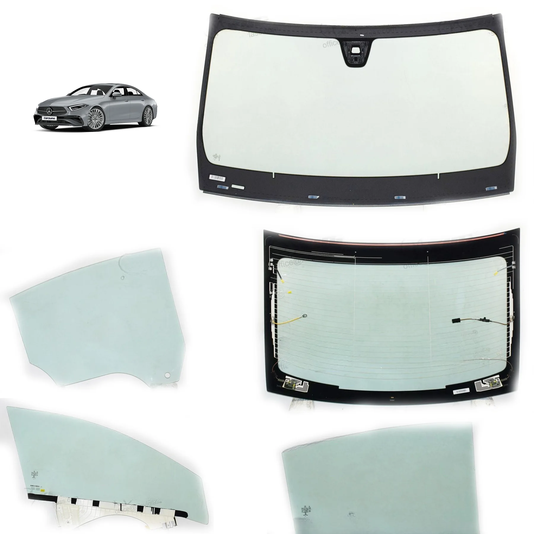 Benz W257 Windshield Glass Sunroof Car Glass Auto Glass Car Parts