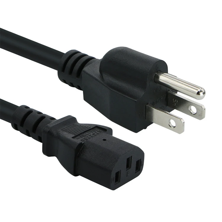 3pin Plug Usa Power Cable For Computer America Standard Usa Ac Power ...