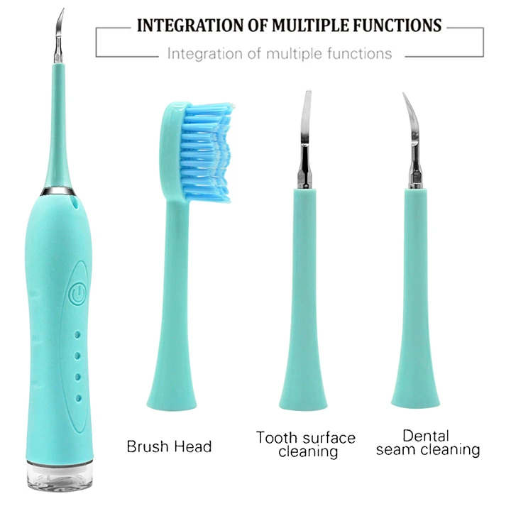 3 In 1 Electric Toothbrush Dental Calculus Remover Sonic Tartar Tooth
