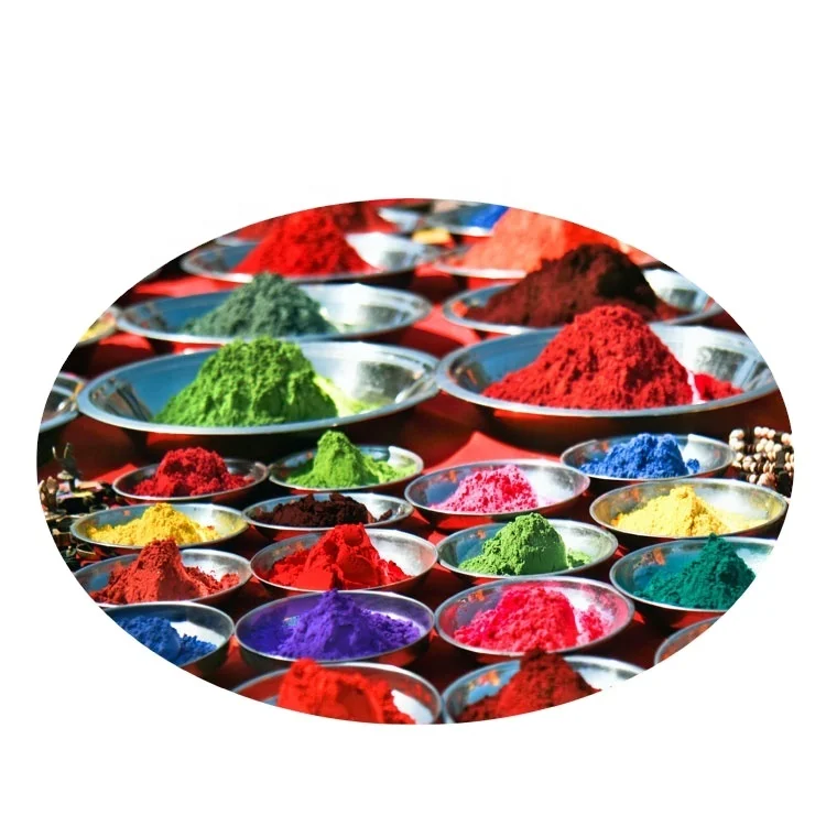 Colour pigment red blue yellow green white black powder for chemical fertilizer