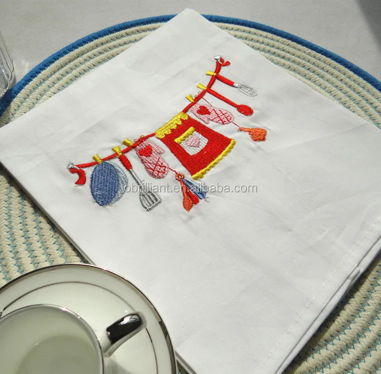 Embroidery Cloth Napkins