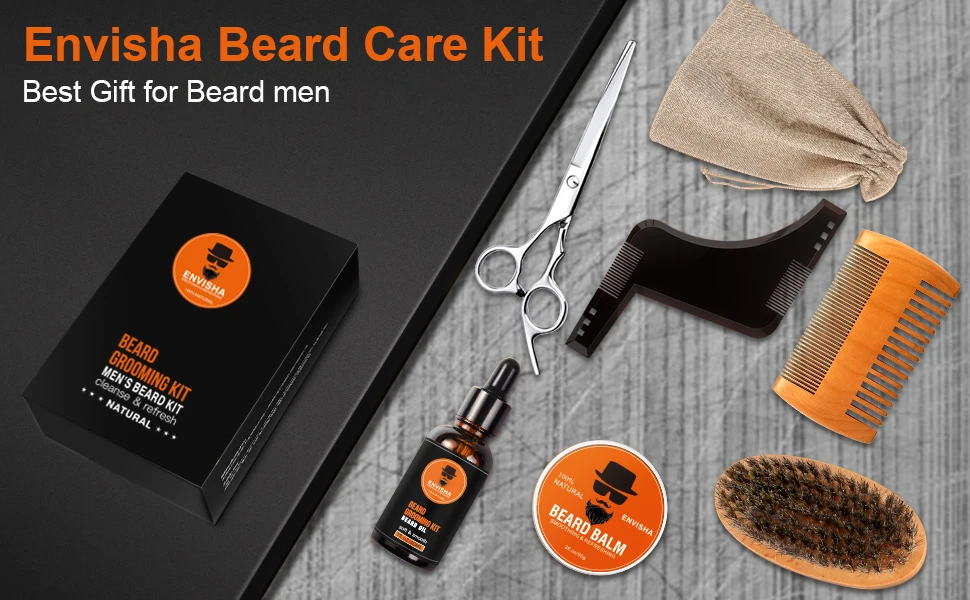 envisha beard grooming kit