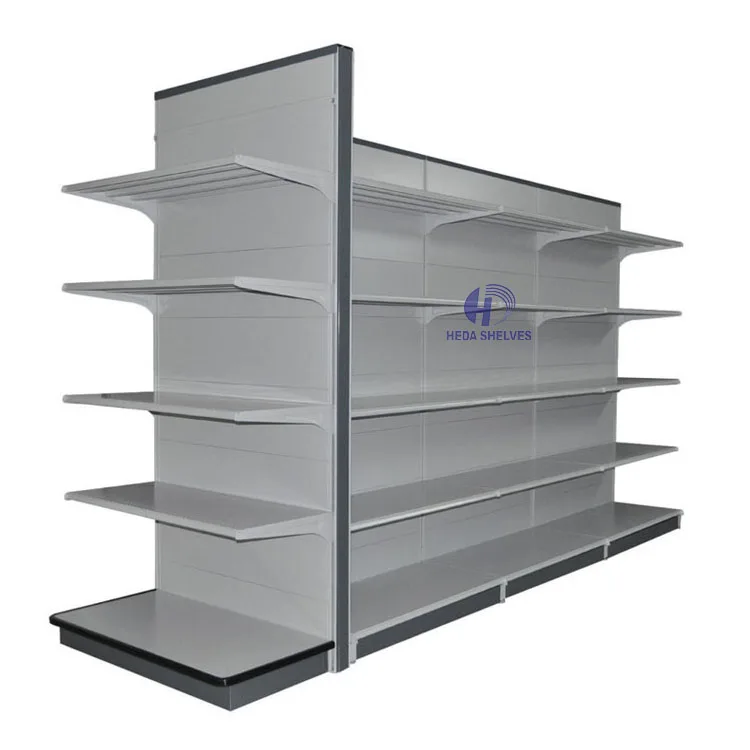 Wholesale cheap shop furniture supermarket gondola shelving price