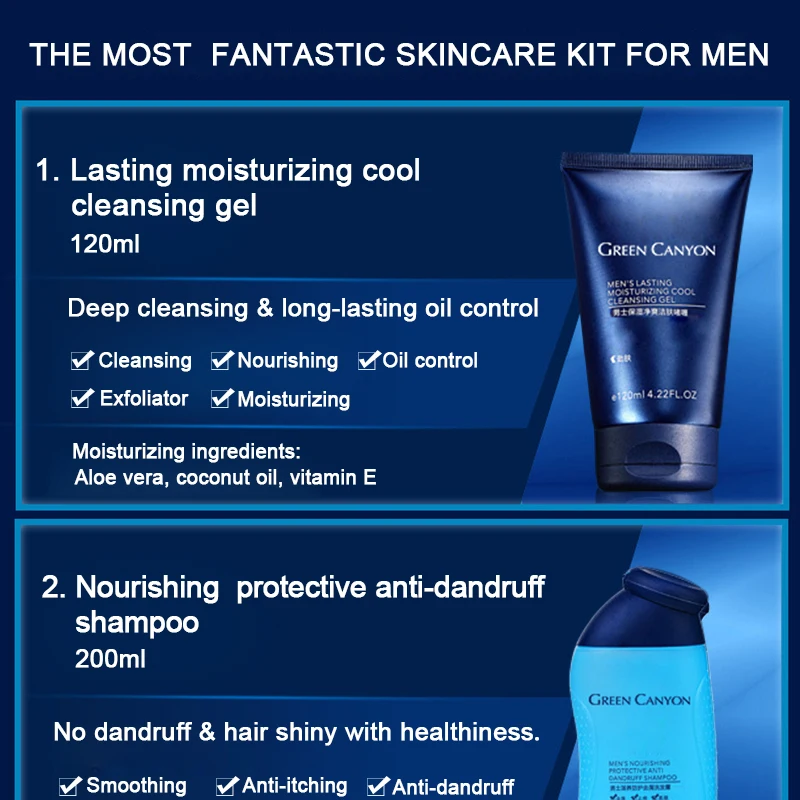 Lebelage Collagen + Green Tea Skin Care For Men Skin Korean 2019 Hot