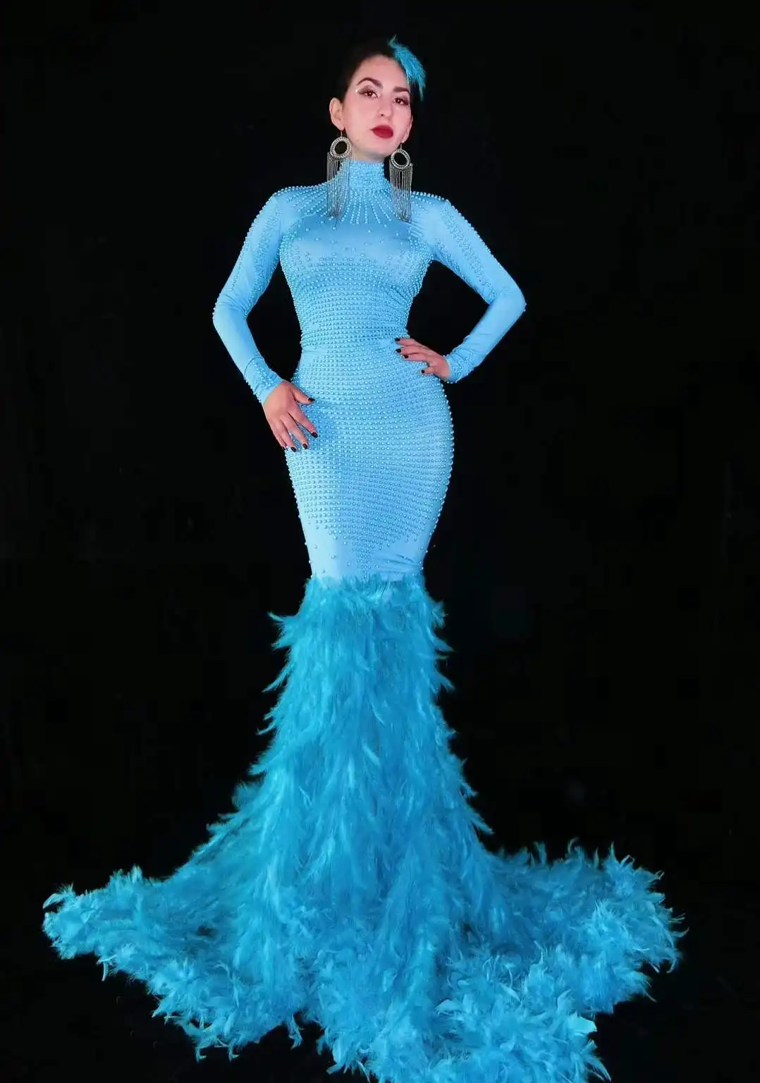 robe de scene longue