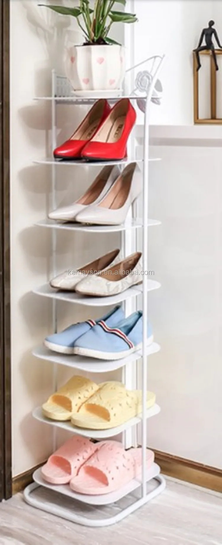 japanese style shoe rack on Custom 3 To 10 Layers Multi Function Metal Display Shoe Rack Stand For Living Home Buy 3 Tier Creative Slot Mechanism Shelf Storage Cabinet Japan Wardrobe Multi Function Metal Display Shoe