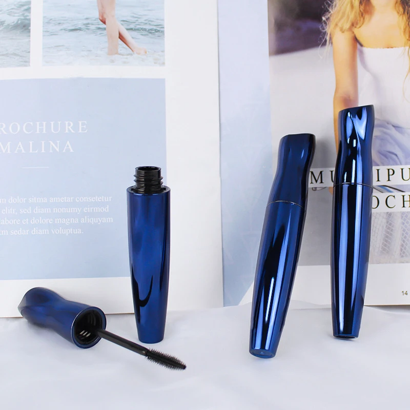 10ml Shaped Noble Blue Mascara Tube Wholesale Empty Mascara Tube Buy