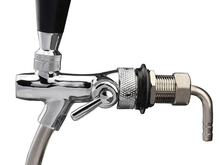 All 304 Stainless Italy Faucet Beer Dispenser Tap With Logo Custom Flow ...