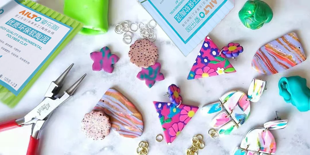 Polymer Clay Oven Bake Modeling Clay With Sculpting Tools,Jewelry