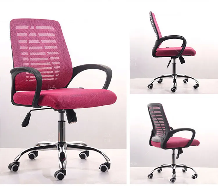 Wholesale Stainless Steel Office Chair with Swivel Base Lift Computer Game Chair Export Goods