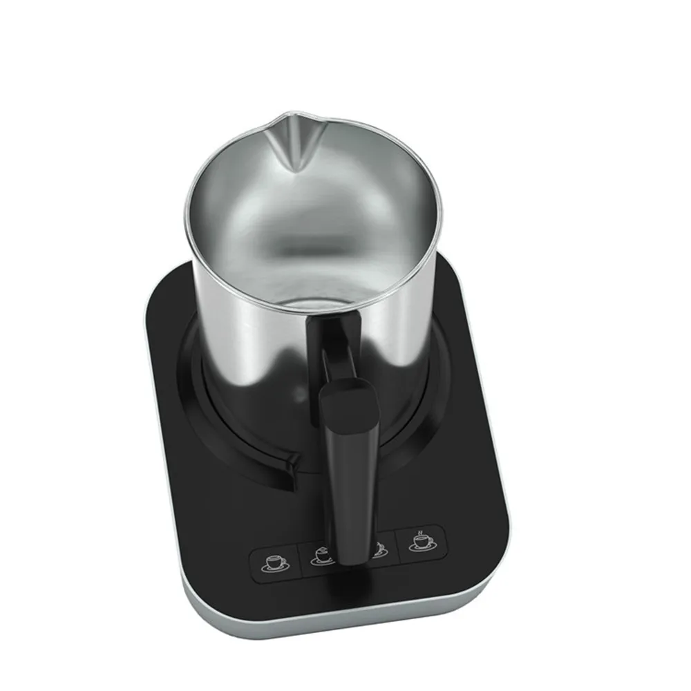 Appareil à faire mousser le lait Miroco acier inoxydable lait steamer avec Chaud /& Froid Lait