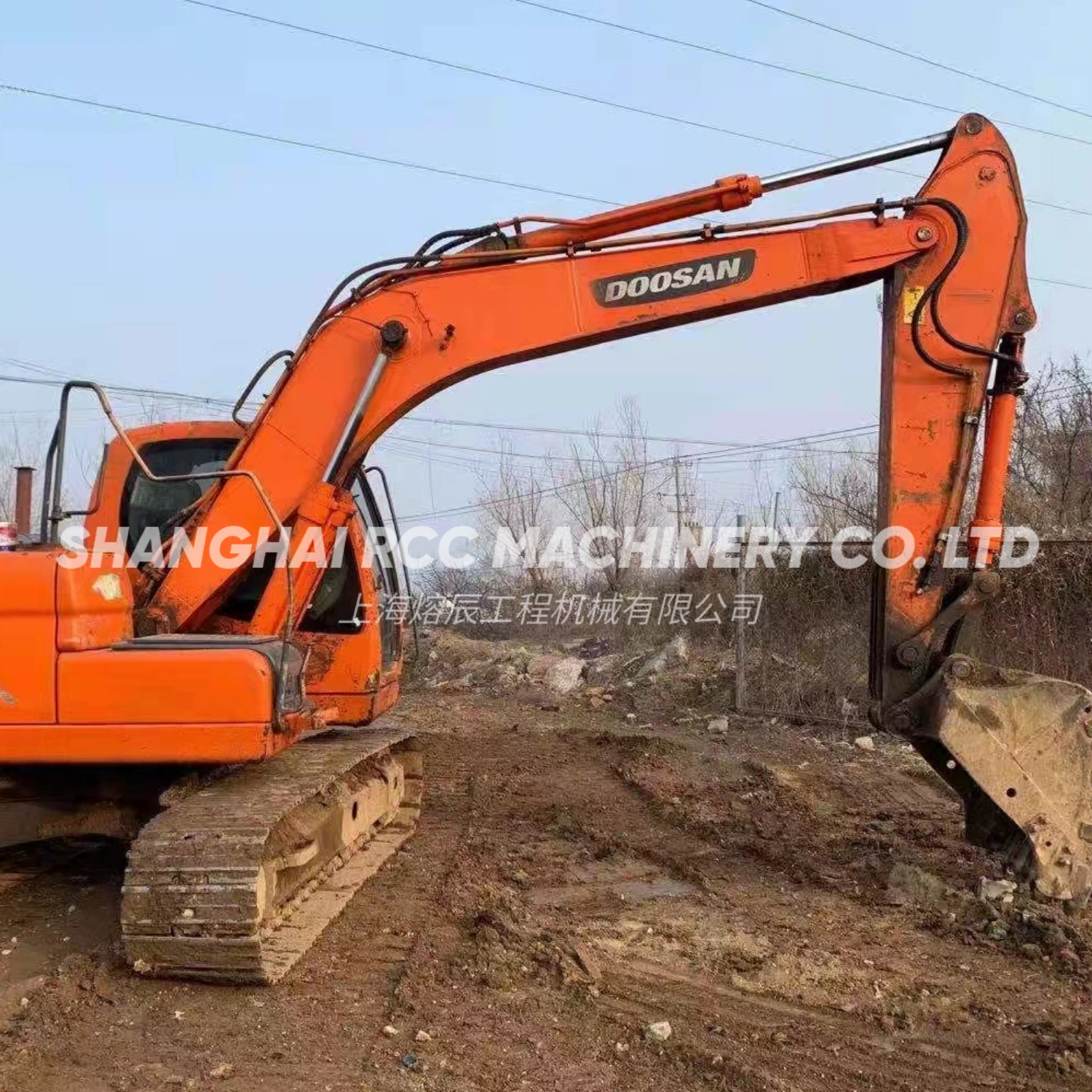 Used Original Doosan Dx150 Dx150lc9c Hydraulic Excavator 15 Tons Midi