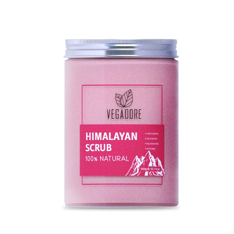 Natural Oem Skin Whitening Exfoliating Salt Korea Body Scrub Vegan