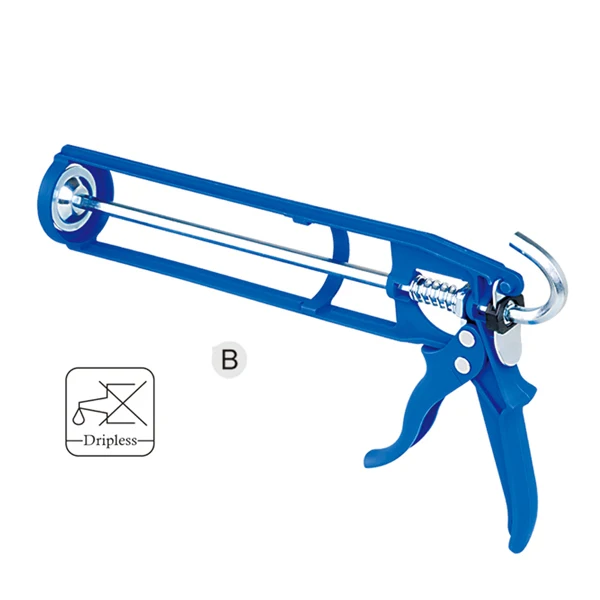 PP Body Nylon Handle Silicone Caulking Gun