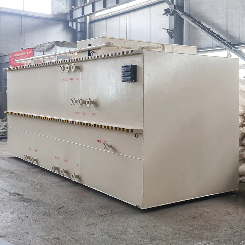 MBR Integrated Carbon Steel Sewage Treatment Equipment with Pressure Vessel 10000L/Hour Capacity for Water Treatment supplier