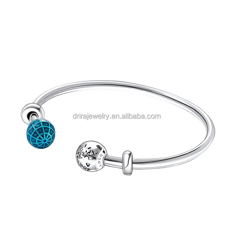 

Factory wholesale 925 Silver CharmI nterstellar Earth series for pandora bracelet