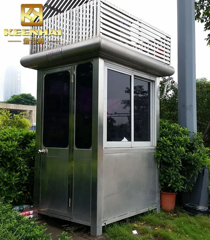 Outdoor Steady Stainless Steel Security Guard House Design Buy 