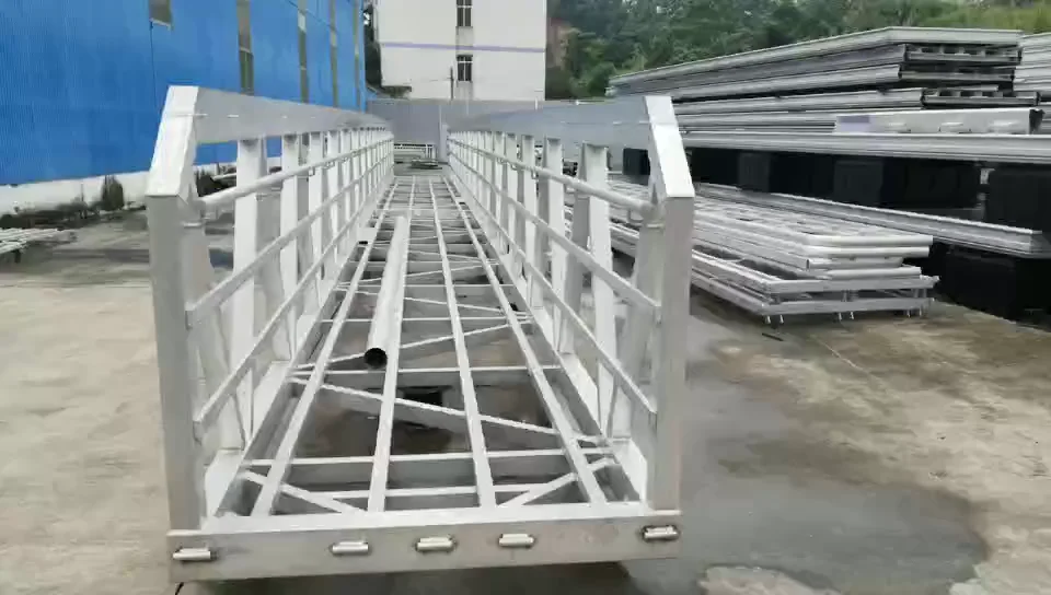 Viral Videos & Demos On floating dock, floating jetty,floating bridges