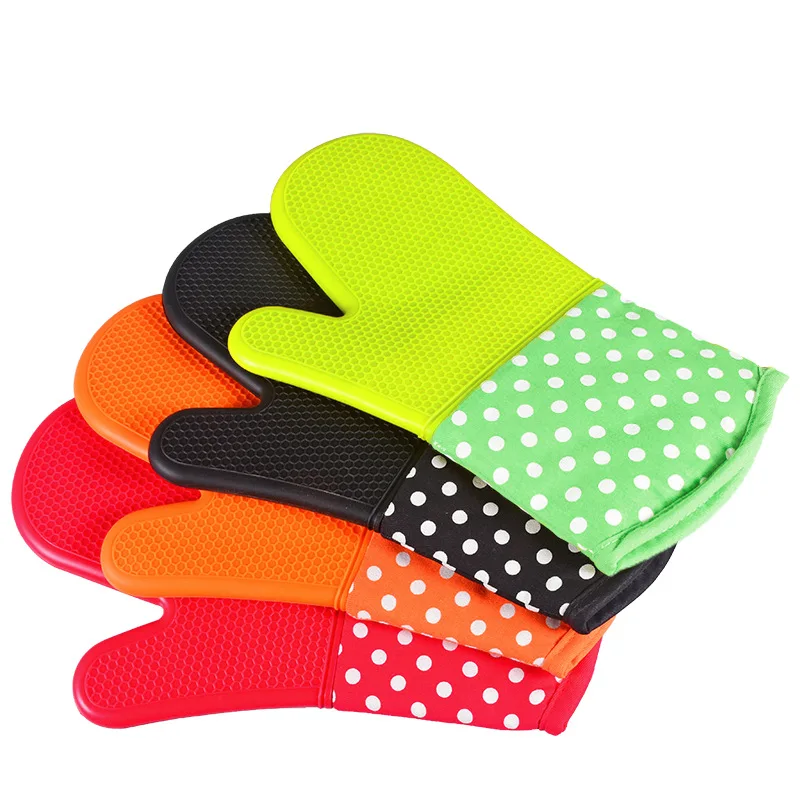 silicone oven finger mitts