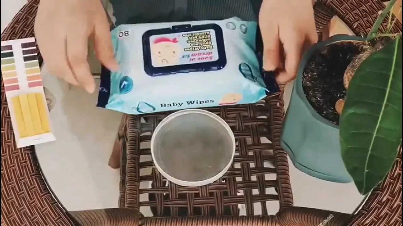 price non-woven unscented iso free sample cleaning wet wipes