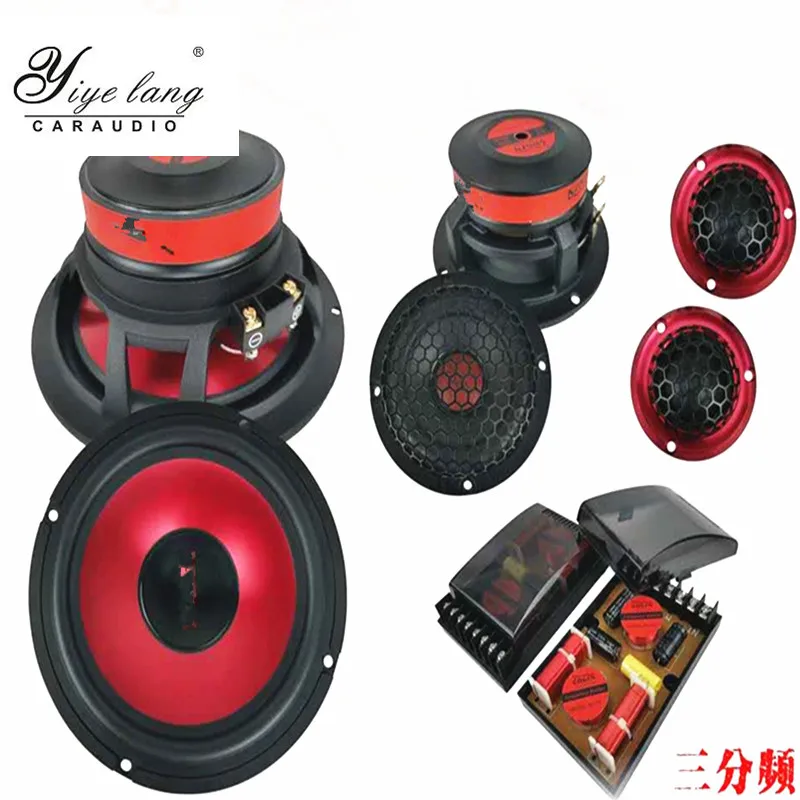 The Manufacturer 3 Way Component Car Speaker 6.5inch Car Audio Speaker