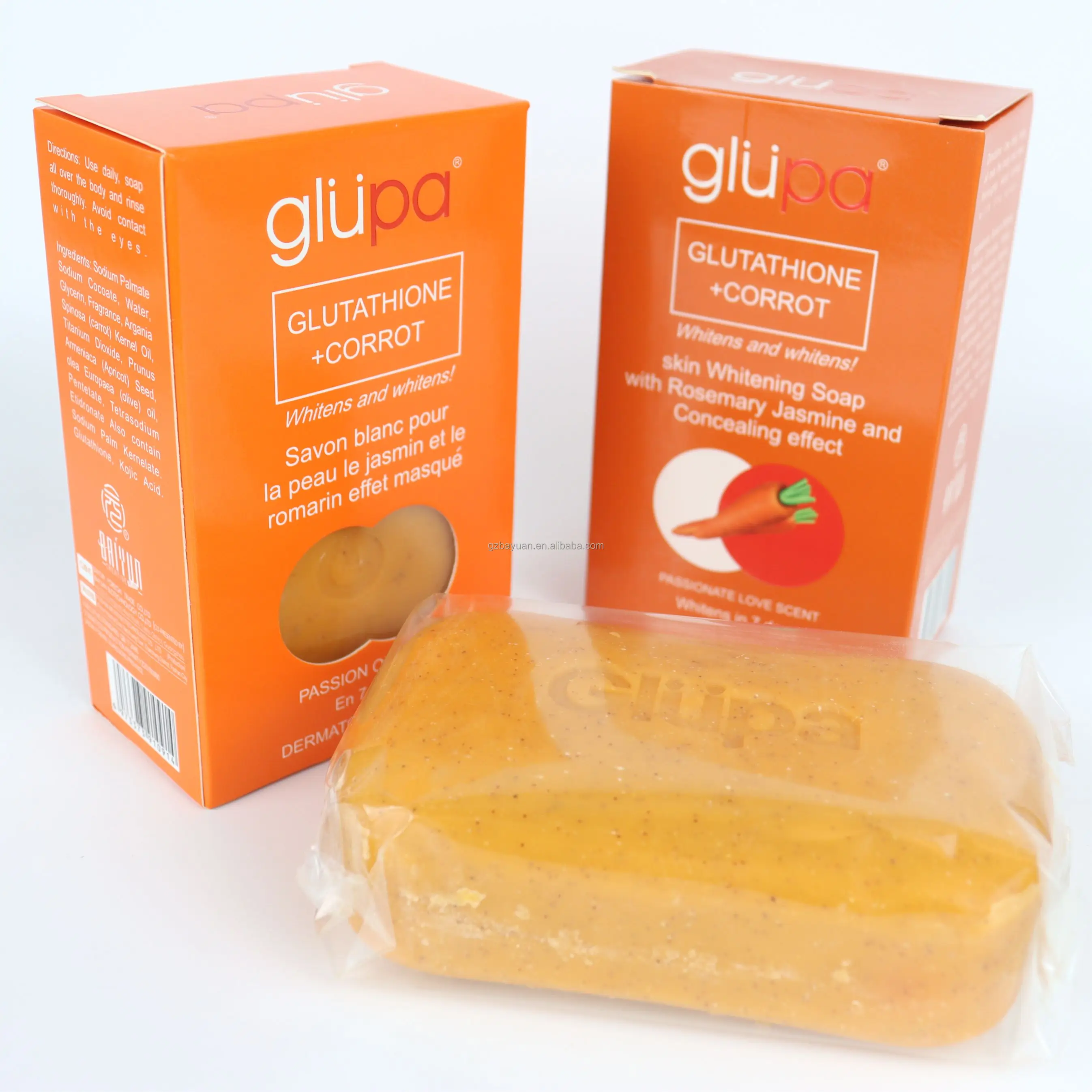 glupa glutathione 2025 Private Label Carrot Soap 250g Beauty Skin Care Rosemary Jasmine Concealing Whitens In 7 Days Clean Soap SWISSE Beauty Collagen +