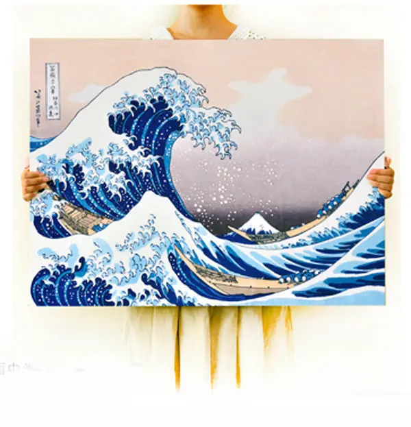 海の波の絵画 - Buy 海の波の絵、有名な海、シービュー絵画 Product on 