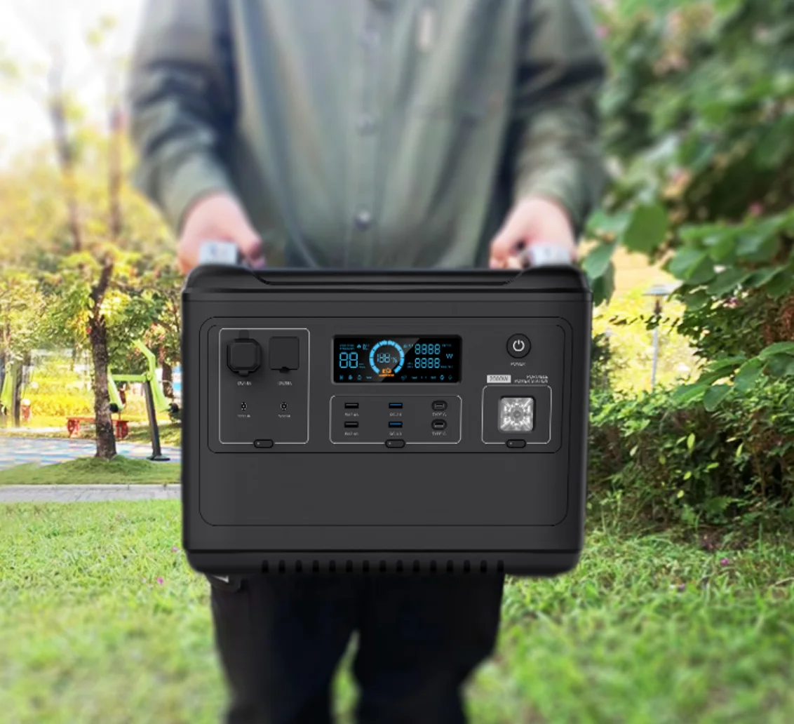 EcoFlow DELTA 2 Max portable power station with solar panel and AC outlet