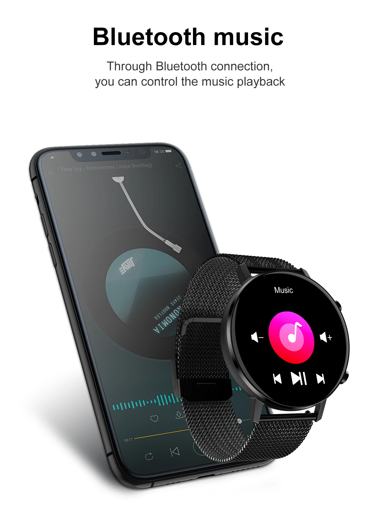 DT-96 waterproof smart watch -