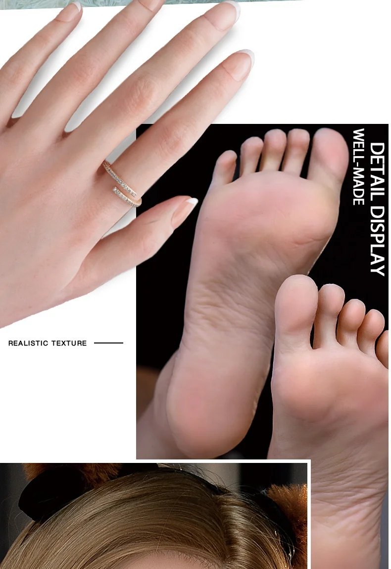 1-1 Simulation Adult Hand-Made Lifelike Silicone Doll with Robot Wife Features for Sex Use