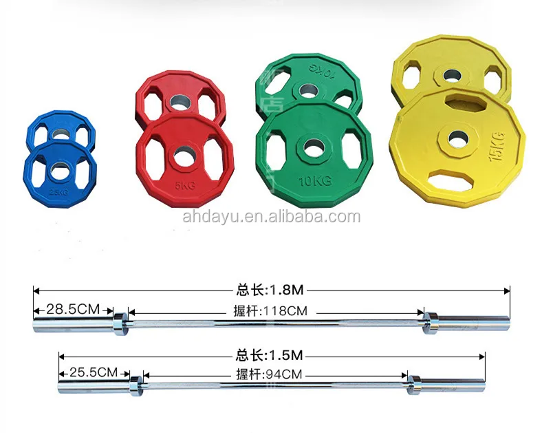 2grips Rubber Coated Weight Plate With 12 Sides/iron+rubber+metal Ring