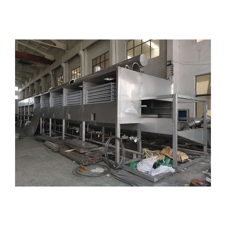 mesh belt dryer for chili pepper fresh ginger
