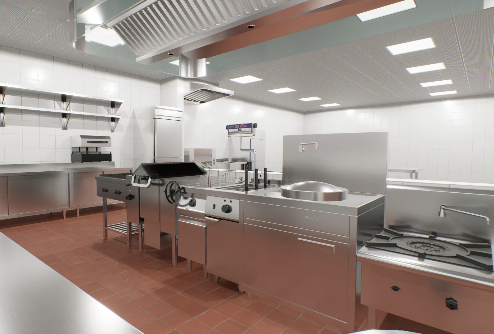 Commercial Kitchen Projec/kitchen Engineering Design/ Kitchen Equipment