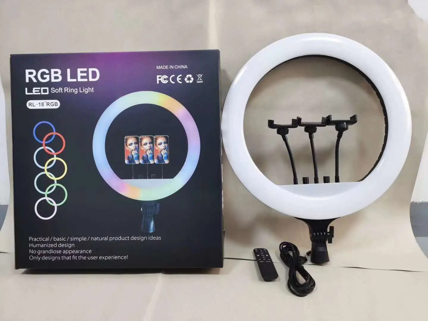 Кольцевая лампа Ring RL 18 (45 см) led