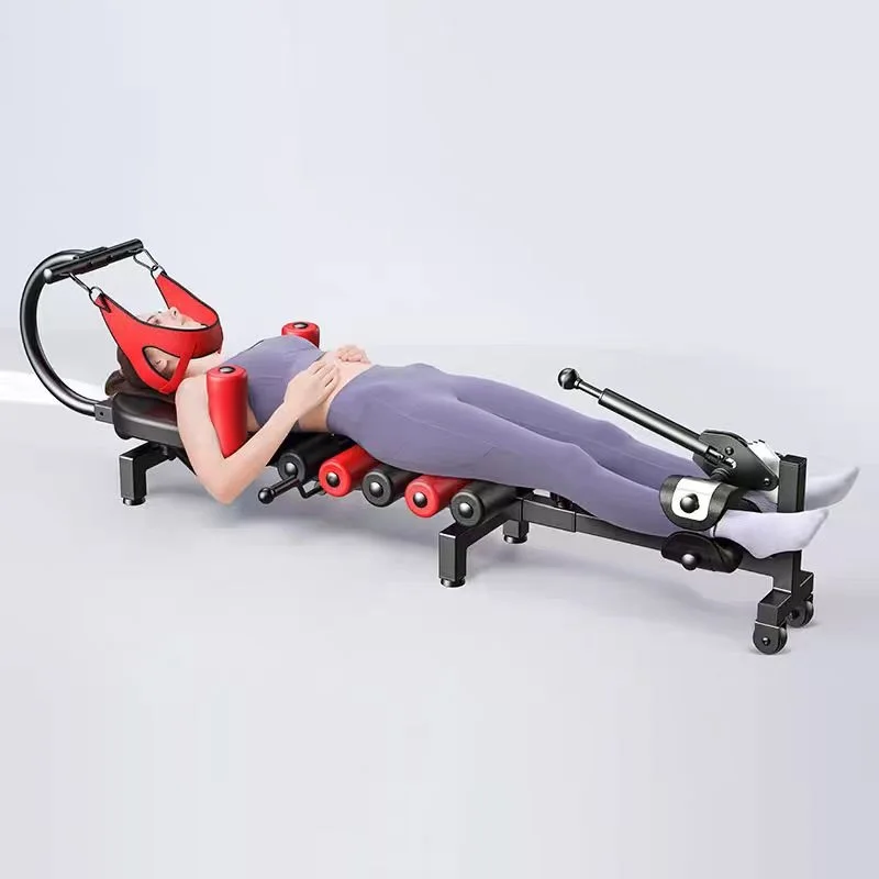 Relexation Rack Home Use Spine Traction Device Cervical Lumbar Stretching Leg Inversion ...