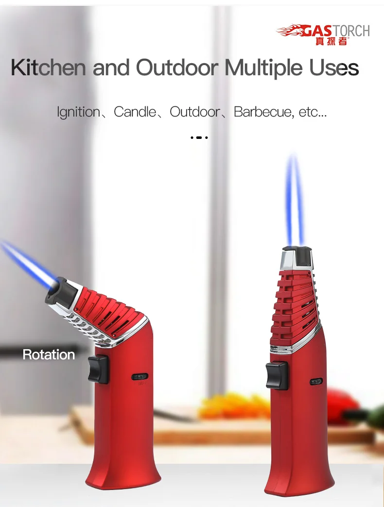 Gf928 China Portable Hot Temperature Rotatable Head Culinary Slim Turbo