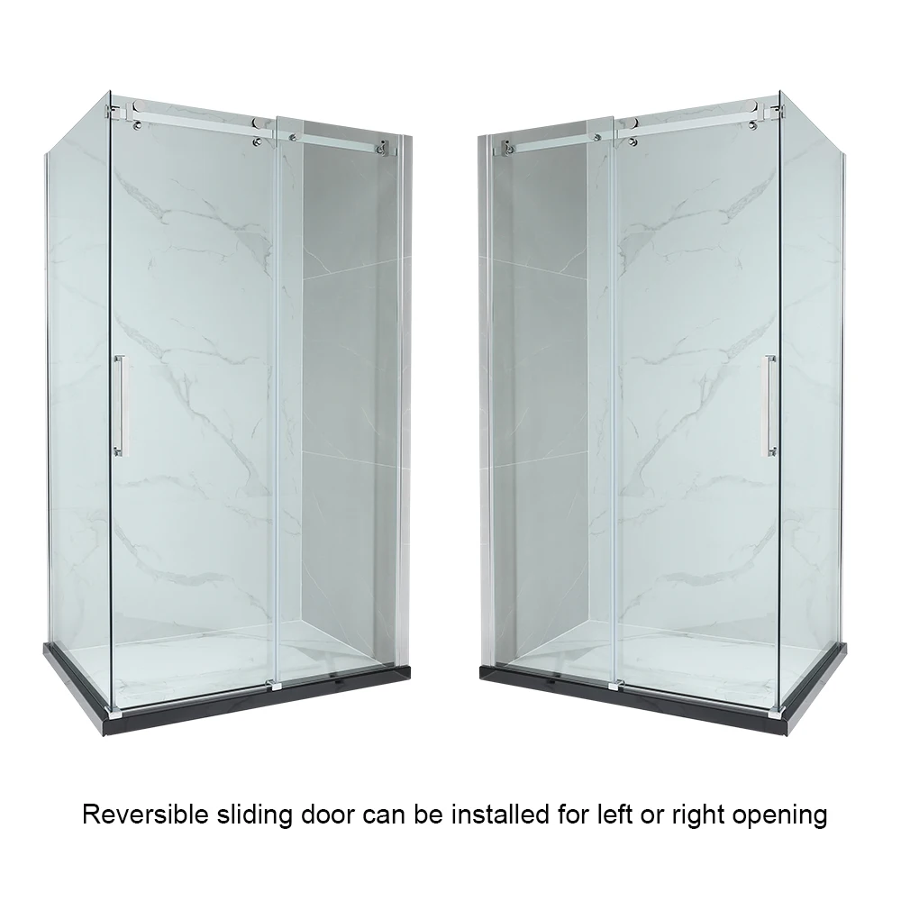 Hot selling high quality frameless sliding shower room door