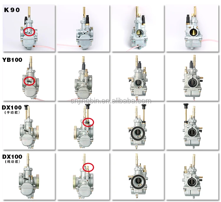 China Factory Yb100 Yl2g L2g Motorcycle Carburetor For Yamaha - Buy ...